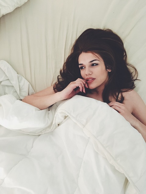 Aries Woman In Bed