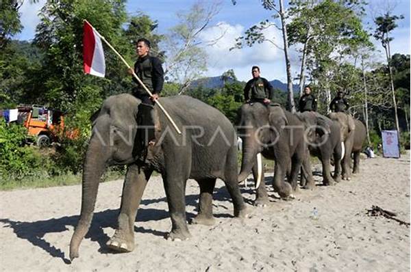 Hari Pahlawan Gianyar Dimeriahkan Atraksi Gajah Sumatera Dan Komunitas Budaya