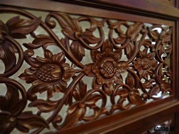 Seni Ukir Kayu Gianyar Jadi Alternatif Interior Rumah Millennial