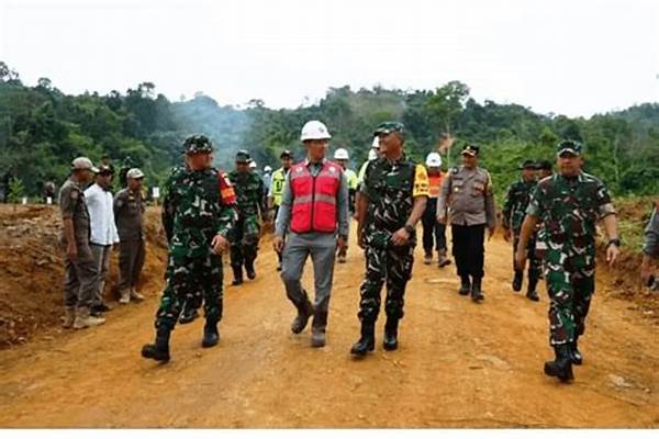 Tni Kebut Pembangunan Jalan Usaha Tani Di Desa Batuan Gianyar