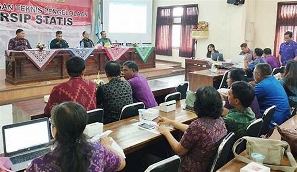 Budaya Pemerintahan! Dispusar Gianyar Gelar Bimtek Pengelolaan Arsip Dinamis, Jaga Warisan Dokumen!