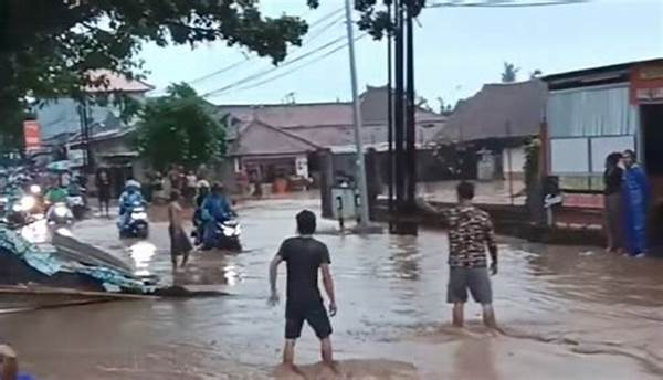 Terjebak Banjir! Desa-desa Wisata Di Gianyar Sempat Lumpuh Total Akibat Banjir Dan Longsor!